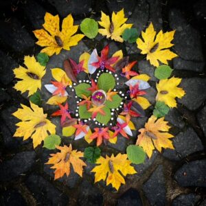 Fall gratitude leaves
